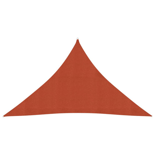 Berkfield Sunshade Sail 160 g/m�__ Terracotta 5x5x6 m HDPE