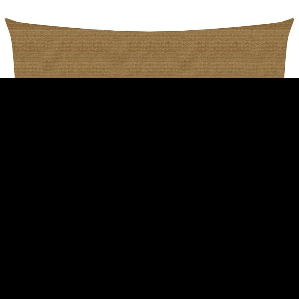 Berkfield Sunshade Sail 160 g/må_ Taupe 4.5x4.5 m HDPE