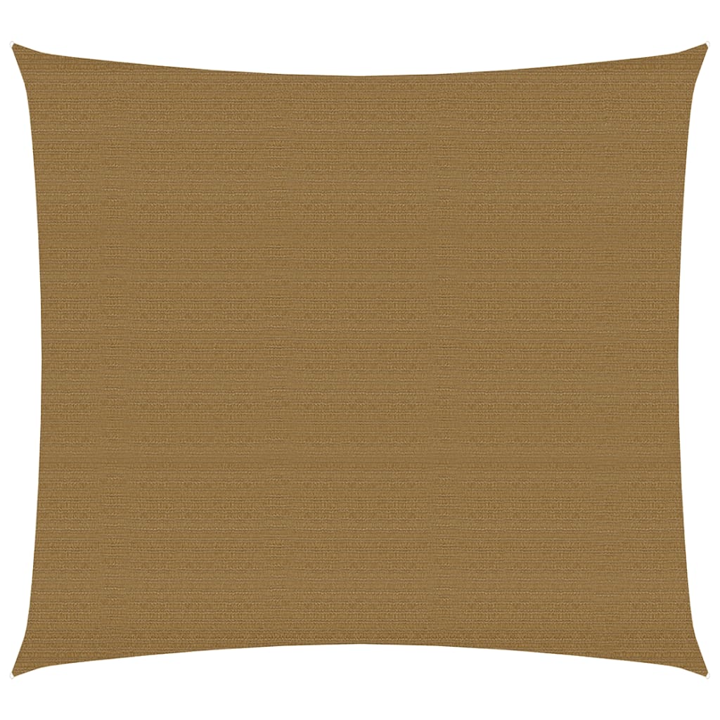 Berkfield Sunshade Sail 160 g/m�__ Taupe 6x6 m HDPE
