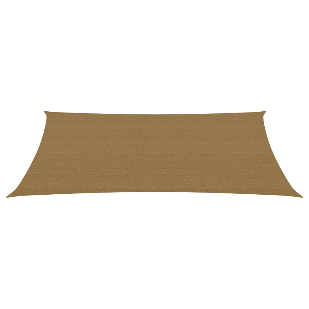 Berkfield Sunshade Sail 160 g/m�__ Taupe 2x4 m HDPE