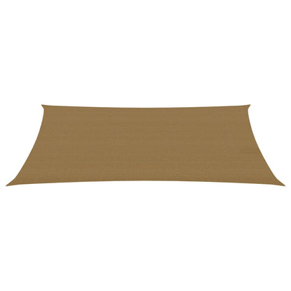 Berkfield Sunshade Sail 160 g/m�__ Taupe 2x4 m HDPE