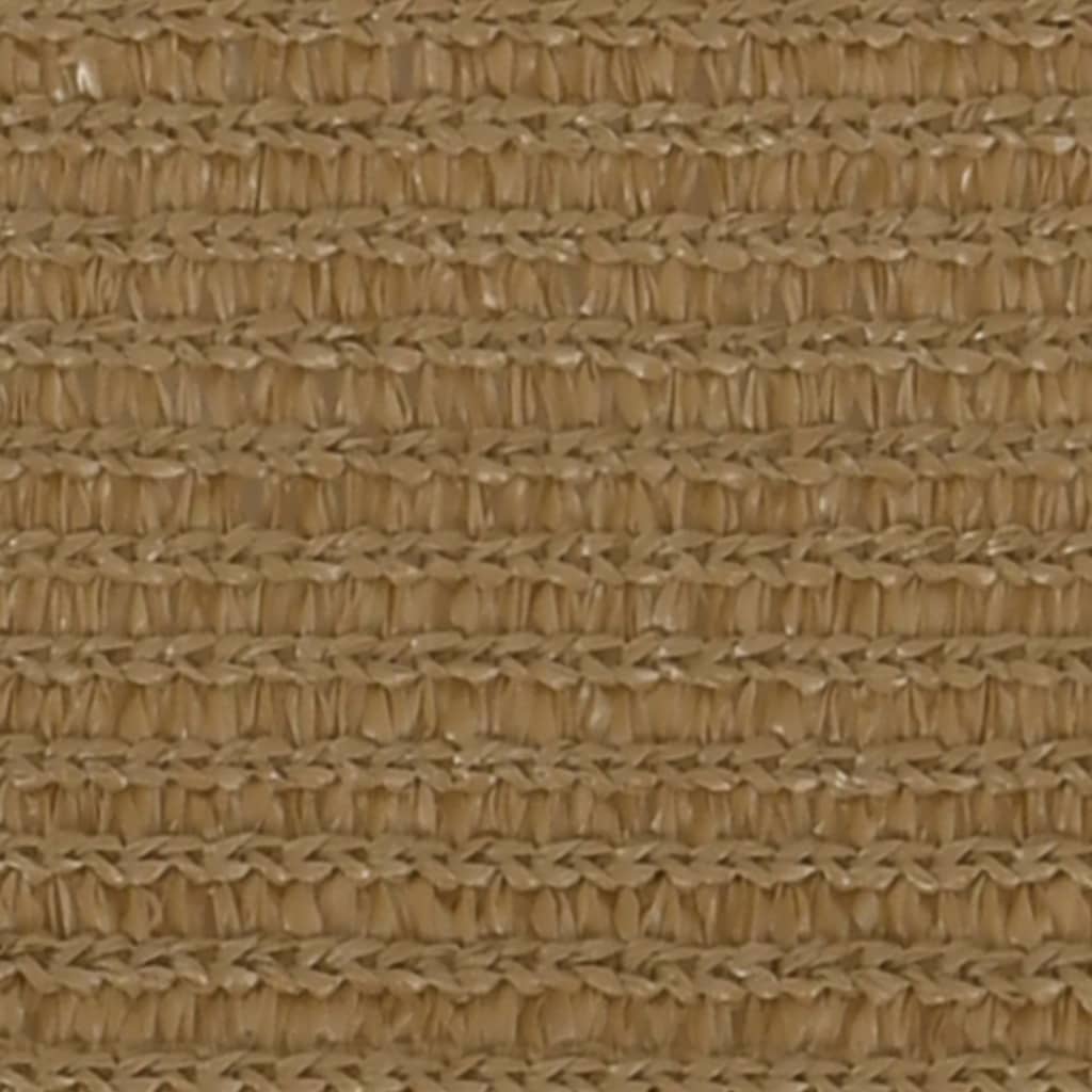 Berkfield Sunshade Sail 160 g/m�__ Taupe 2x4 m HDPE