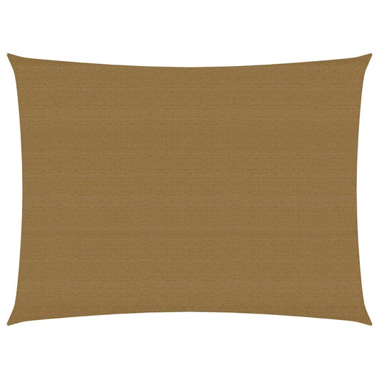 Berkfield Sunshade Sail 160 g/m�__ Taupe 3.5x5 m HDPE