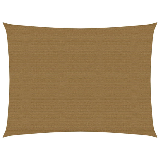 Berkfield Sunshade Sail 160 g/m�__ Taupe 4x5 m HDPE