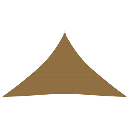 Berkfield Sunshade Sail 160 g/m�__ Taupe 3x3x4.2 m HDPE