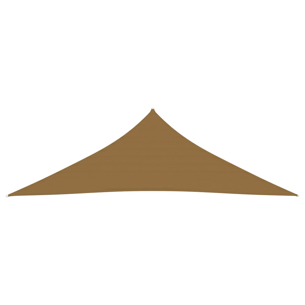 Berkfield Sunshade Sail 160 g/m�__ Taupe 3x3x4.2 m HDPE