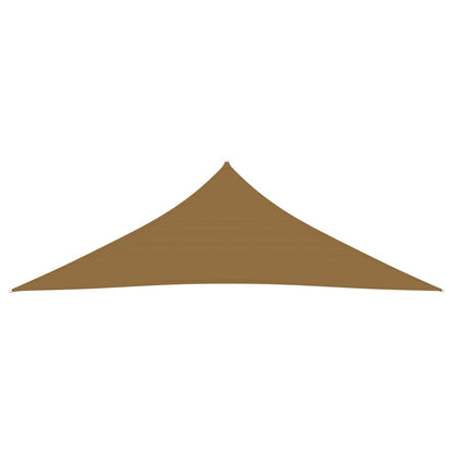 Berkfield Sunshade Sail 160 g/m�__ Taupe 3x3x4.2 m HDPE
