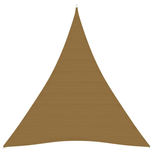 Berkfield Sunshade Sail 160 g/m�__ Taupe 3x4x4 m HDPE