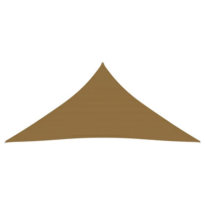 Berkfield Sunshade Sail 160 g/m�__ Taupe 4.5x4.5x4.5 m HDPE