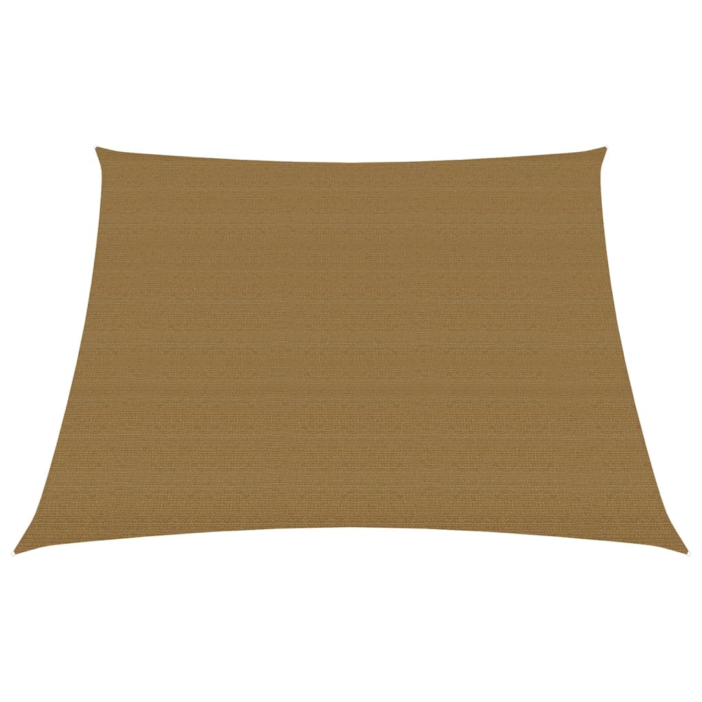 Berkfield Sunshade Sail 160 g/m�__ Taupe 3/4x3 m HDPE