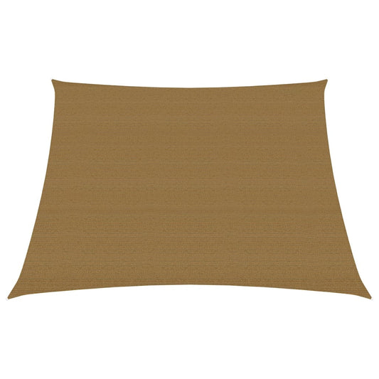 Berkfield Sunshade Sail 160 g/m�__ Taupe 3/4x3 m HDPE