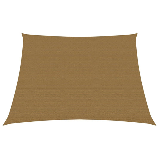 Berkfield Sunshade Sail 160 g/m�__ Taupe 4/5x3 m HDPE