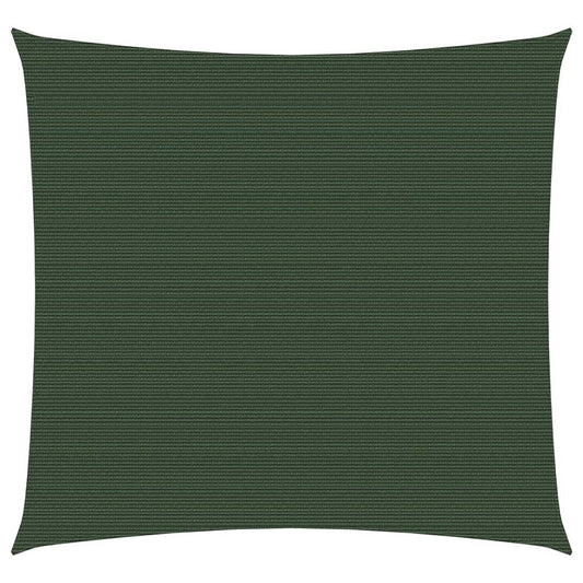 Berkfield Sunshade Sail 160 g/m�__ Dark Green 4.5x4.5 m HDPE