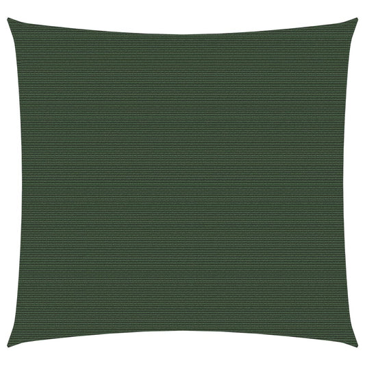 Berkfield Sunshade Sail 160 g/m�__ Dark Green 5x5 m HDPE