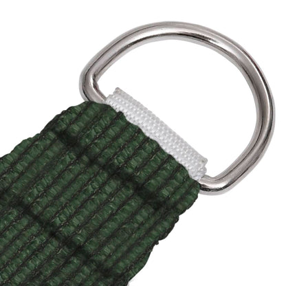 Berkfield Sunshade Sail 160 g/m�__ Dark Green 3.6x3.6x3.6 m HDPE