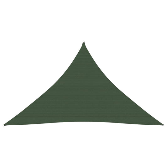Berkfield Sunshade Sail 160 g/m�__ Dark Green 4x4x5.8 m HDPE