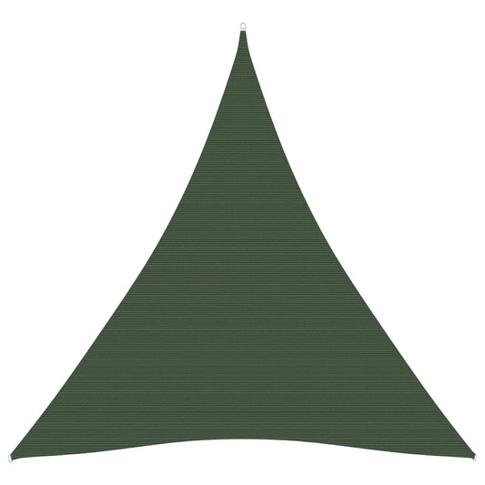 Berkfield Sunshade Sail 160 g/m�__ Dark Green 4x5x5 m HDPE