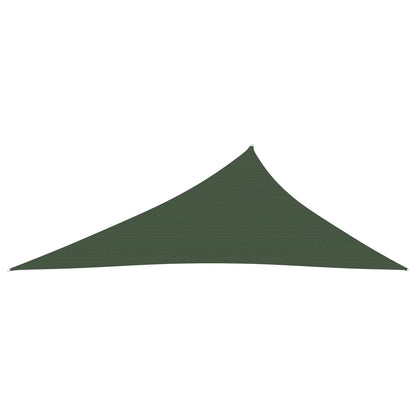 Berkfield Sunshade Sail 160 g/m�__ Dark Green 4x5x6.8 m HDPE