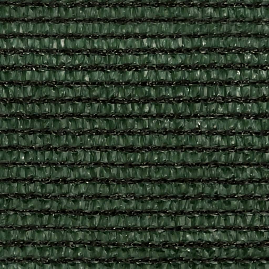 Berkfield Sunshade Sail 160 g/m�__ Dark Green 4x5x6.8 m HDPE