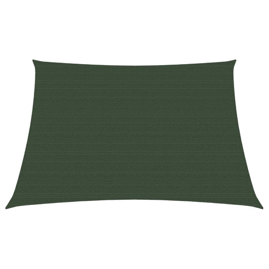 Berkfield Sunshade Sail 160 g/m�__ Dark Green 3/4x2 m HDPE