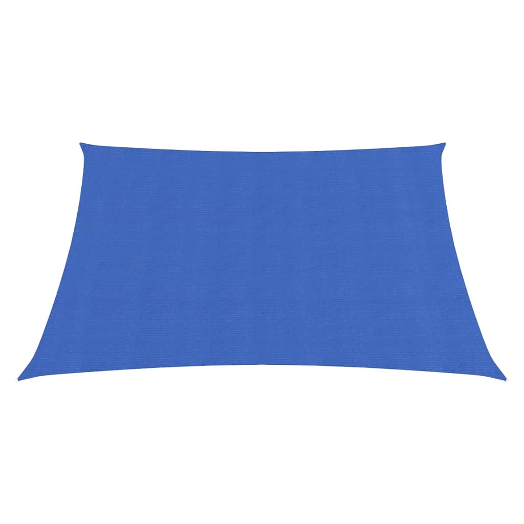 Berkfield Sunshade Sail 160 g/m�__ Blue 2x2 m HDPE