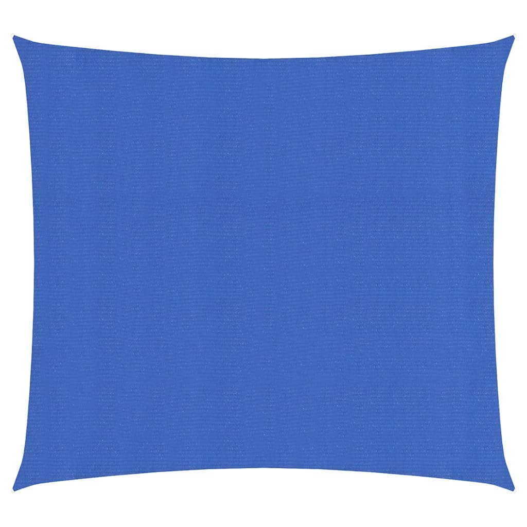 Berkfield Sunshade Sail 160 g/m�__ Blue 2.5x2.5 m HDPE