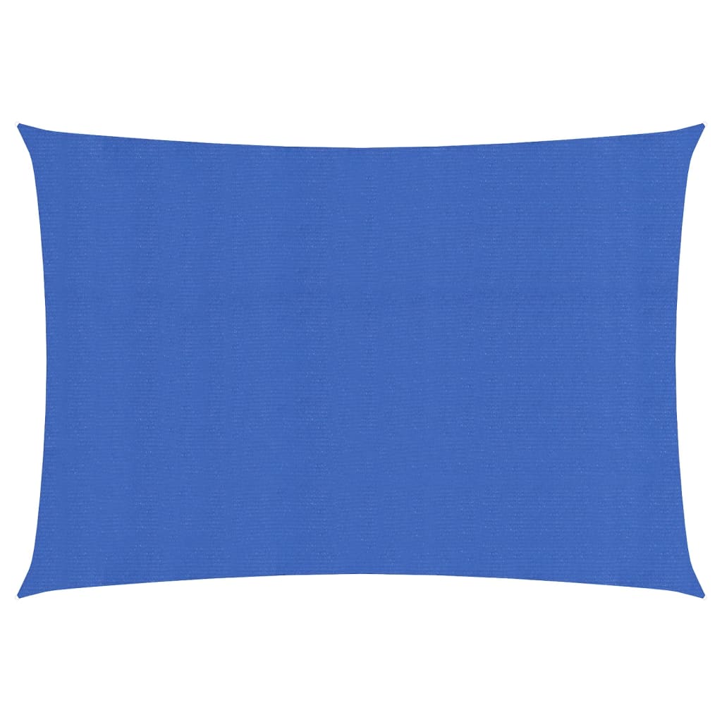 Berkfield Sunshade Sail 160 g/m�__ Blue 2x4 m HDPE
