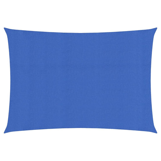 Berkfield Sunshade Sail 160 g/m�__ Blue 2x4 m HDPE
