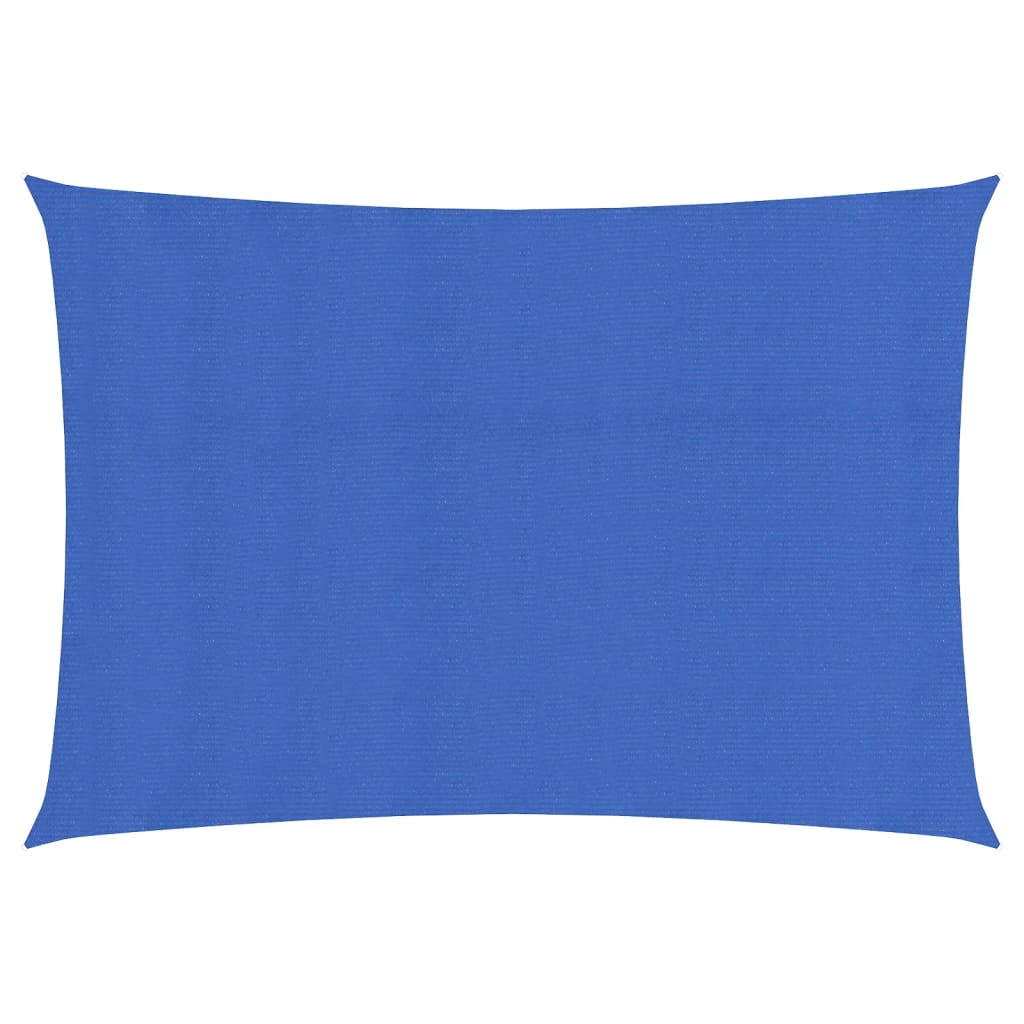 Berkfield Sunshade Sail 160 g/m�__ Blue 2x4.5 m HDPE