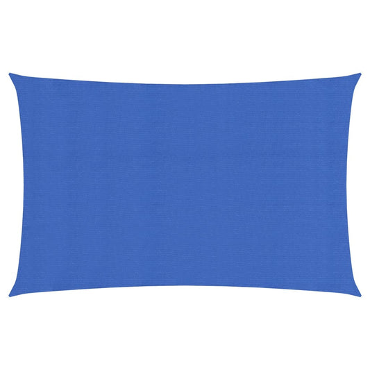 Berkfield Sunshade Sail 160 g/m�__ Blue 2x5 m HDPE