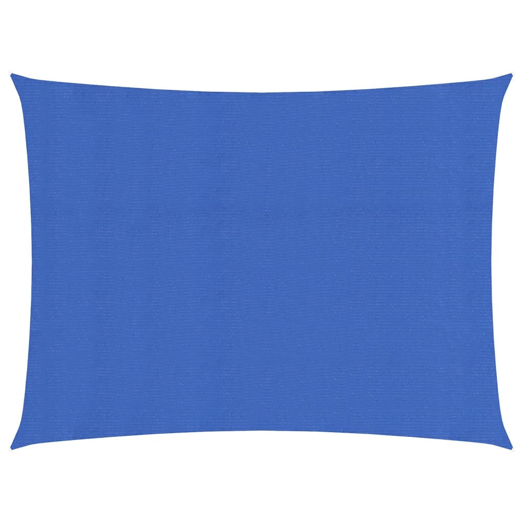 Berkfield Sunshade Sail 160 g/m�__ Blue 2.5x3.5 m HDPE