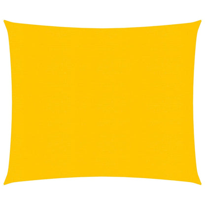 Berkfield Sunshade Sail 160 g/m�__ Yellow 2.5x2.5 m HDPE