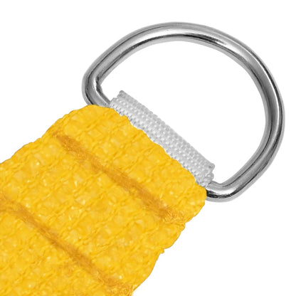Berkfield Sunshade Sail 160 g/m�__ Yellow 2.5x2.5 m HDPE