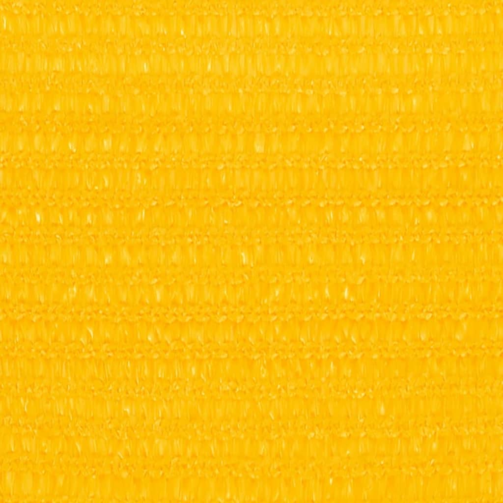 Berkfield Sunshade Sail 160 g/m�__ Yellow 2.5x2.5 m HDPE