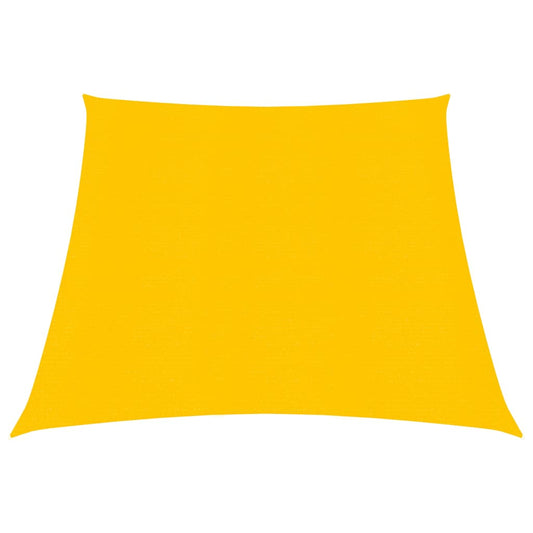Berkfield Sunshade Sail 160 g/m�__ Yellow 3/4x2 m HDPE