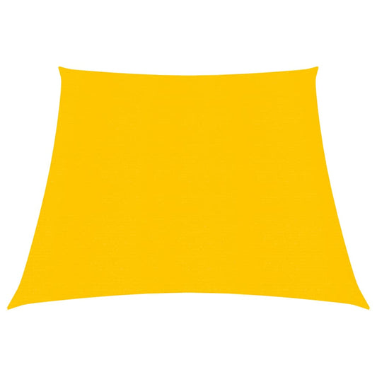 Berkfield Sunshade Sail 160 g/m�__ Yellow 3/4x3 m HDPE