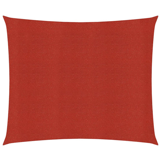 Berkfield Sunshade Sail 160 g/m�__ Red 2x2.5 m HDPE