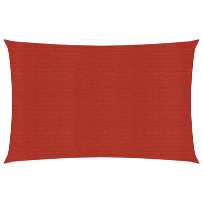 Berkfield Sunshade Sail 160 g/m�__ Red 2.5x3.5 m HDPE