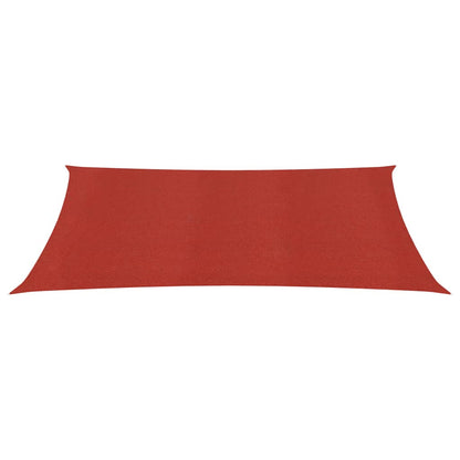 Berkfield Sunshade Sail 160 g/m�__ Red 2.5x3.5 m HDPE