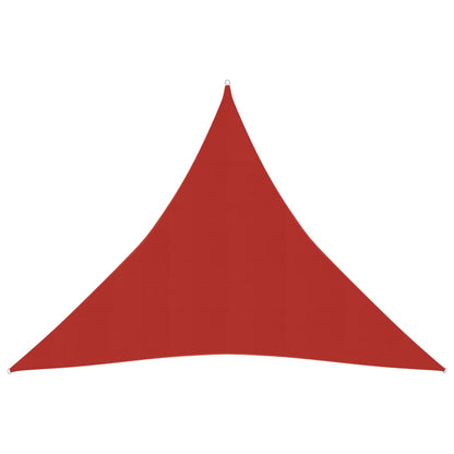Berkfield Sunshade Sail 160 g/m�__ Red 4.5x4.5x4.5 m  HDPE