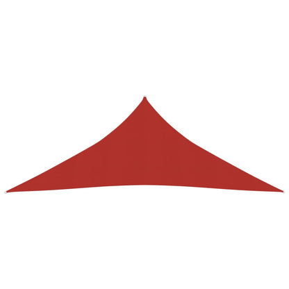 Berkfield Sunshade Sail 160 g/m�__ Red 4.5x4.5x4.5 m  HDPE
