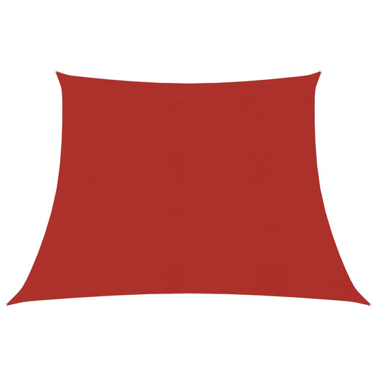 Berkfield Sunshade Sail 160 g/må_ Red 3/4x2 m HDPE
