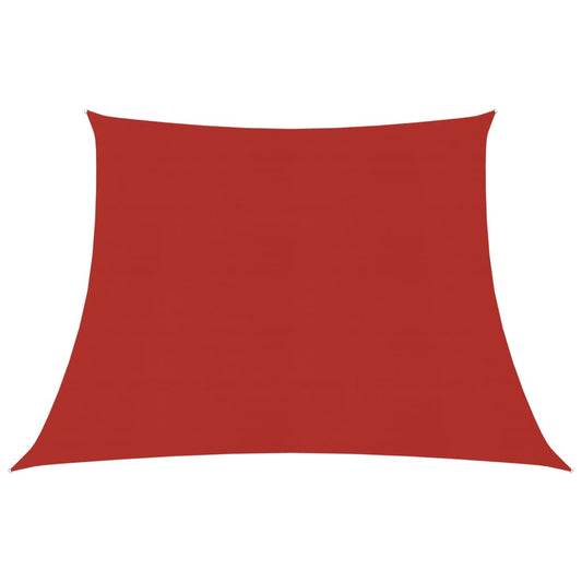 Berkfield Sunshade Sail 160 g/m�__ Red 4/5x3 m HDPE