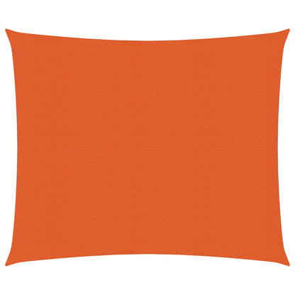 Berkfield Sunshade Sail 160 g/m�__ Orange 2.5x2.5 m HDPE