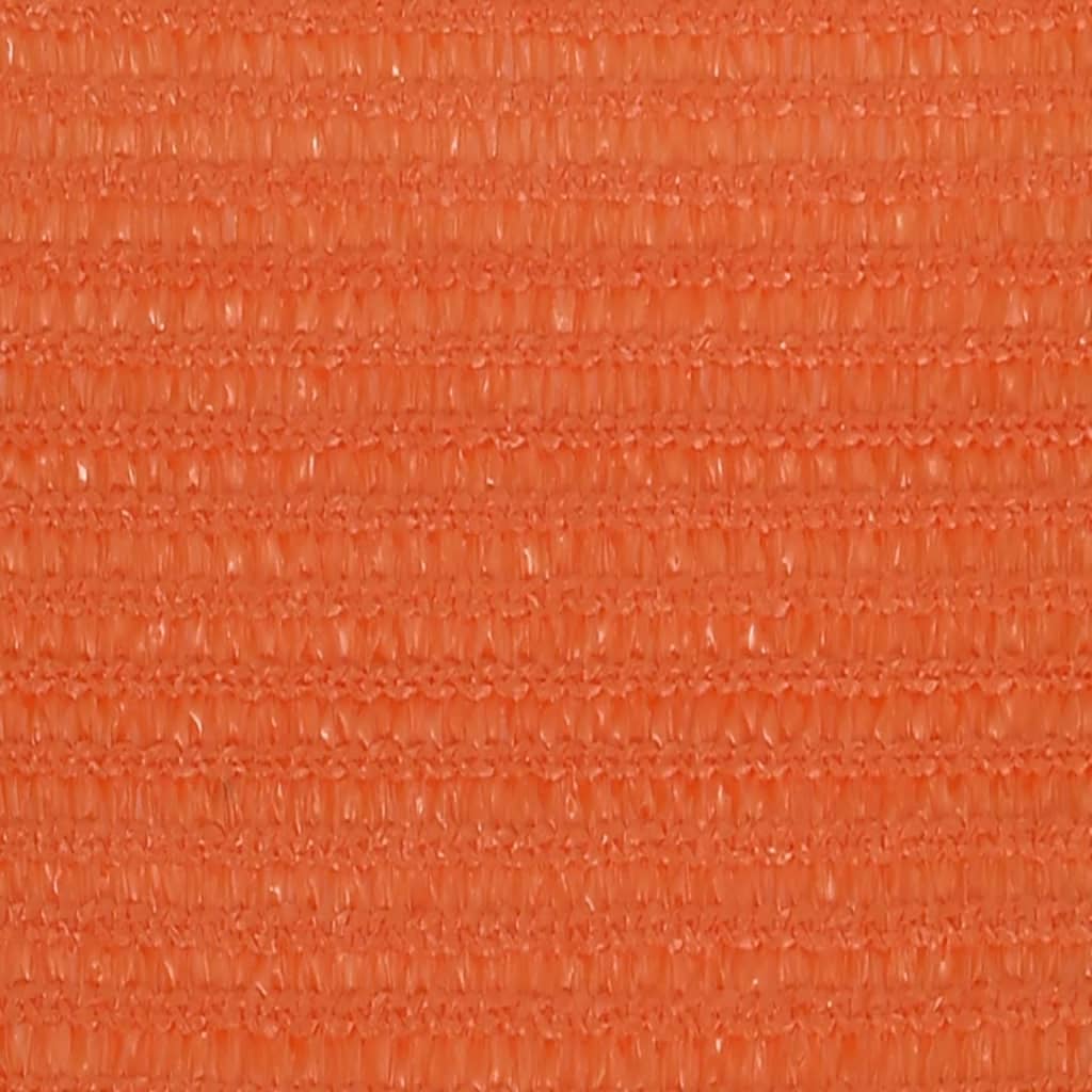 Berkfield Sunshade Sail 160 g/m�__ Orange 2.5x2.5 m HDPE