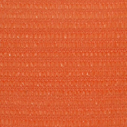 Berkfield Sunshade Sail 160 g/m�__ Orange 2.5x2.5 m HDPE