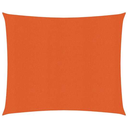Berkfield Sunshade Sail 160 g/m�__ Orange 3.6x3.6 m HDPE