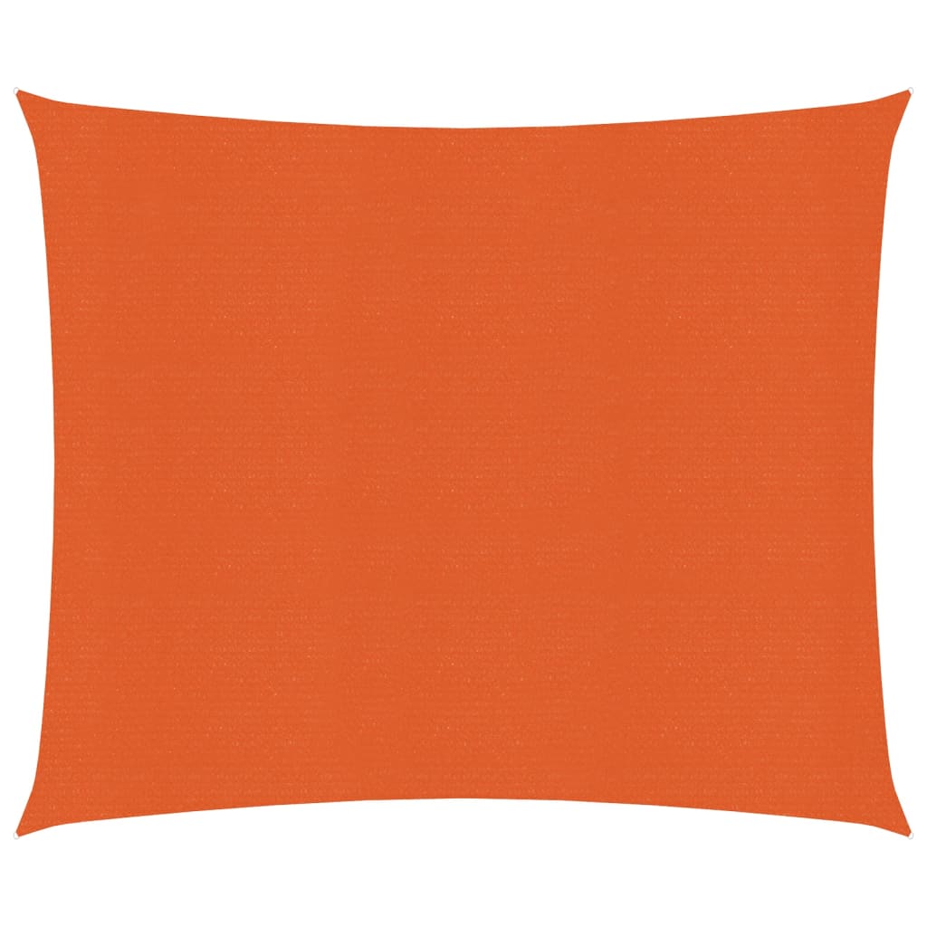Berkfield Sunshade Sail 160 g/m�__ Orange 2x2.5 m HDPE