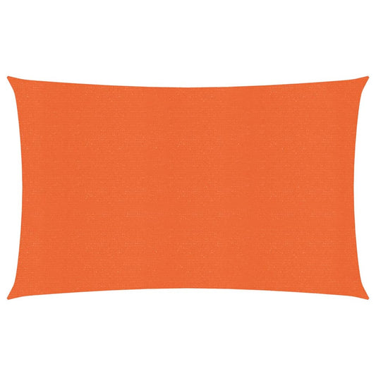 Berkfield Sunshade Sail 160 g/m�__ Orange 2x4.5 m HDPE