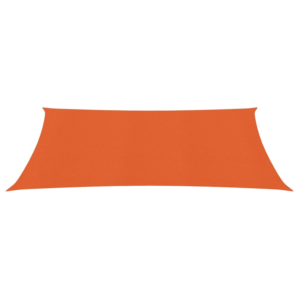 Berkfield Sunshade Sail 160 g/m�__ Orange 2x4.5 m HDPE